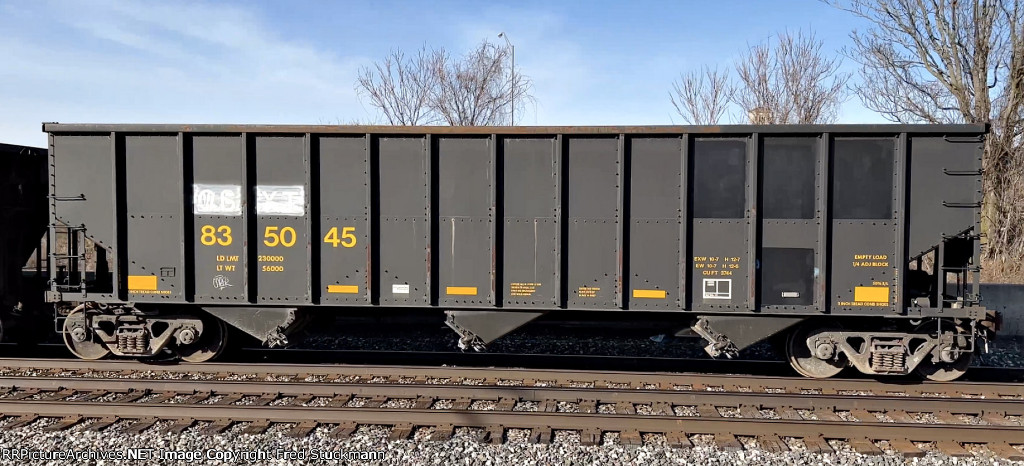 WE 835045 is new to rrpa and is former CSX.